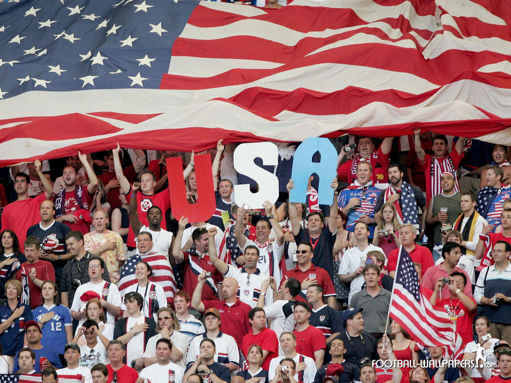 USA fans at the 2010 FIFA World Cup in South Africa