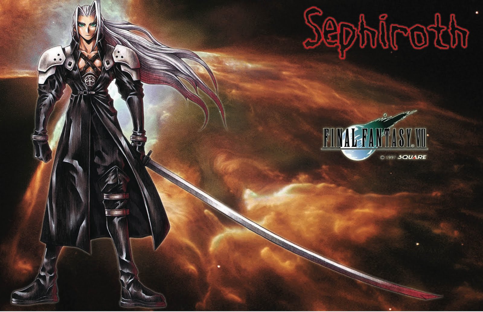 Sephiroth Final Fantasy Wallpaper Desktop Background