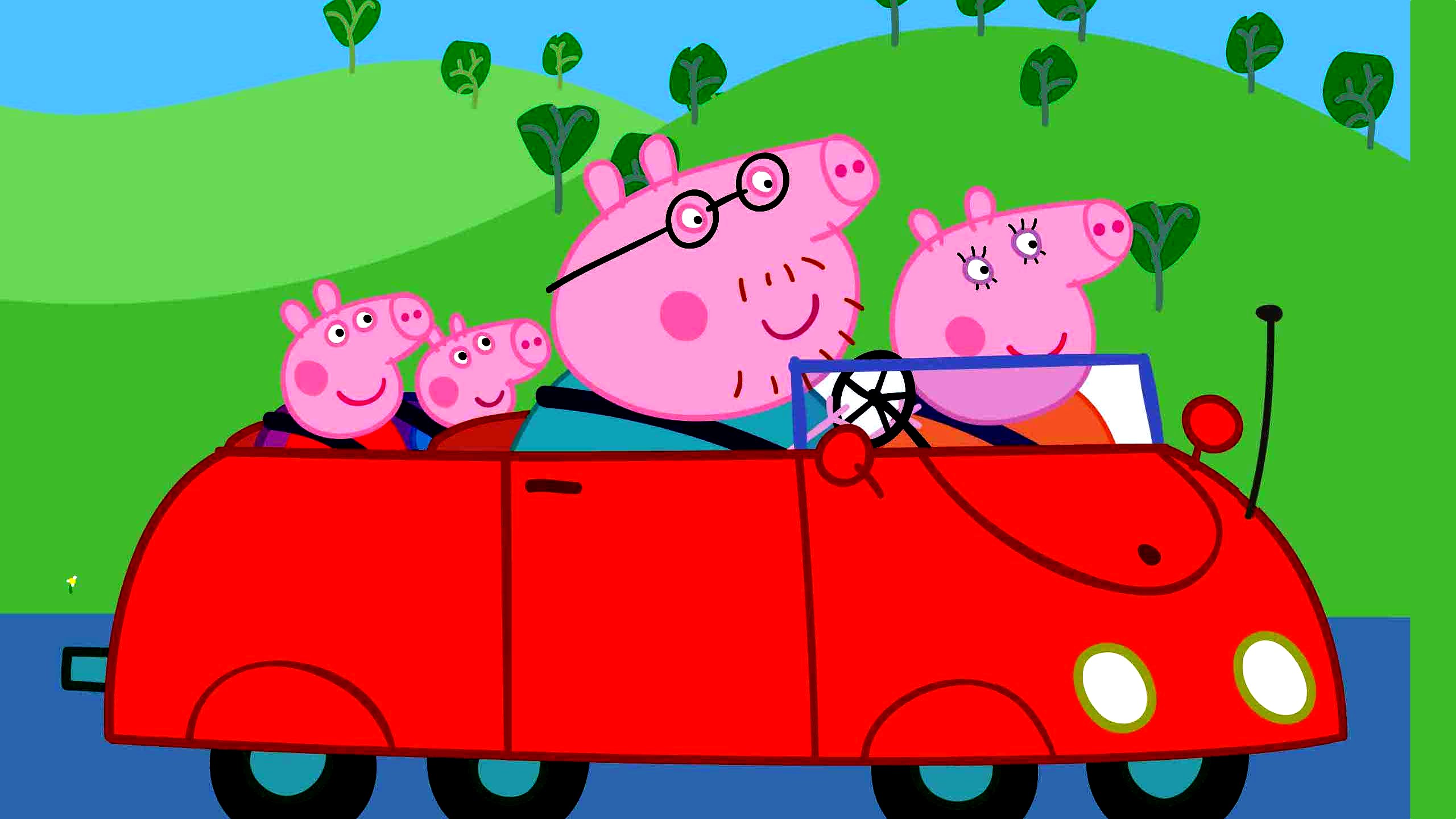 Peppa Pig Family Car Ride