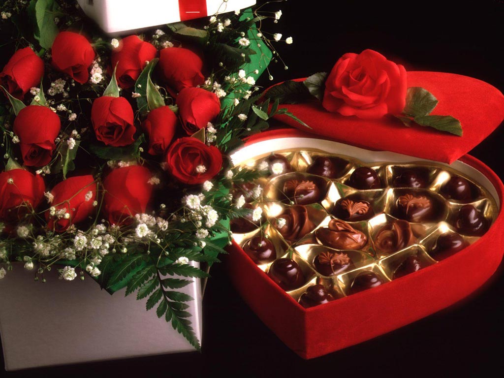 Valentine Day Chocolate HD Wallpaper Pictures And Photos