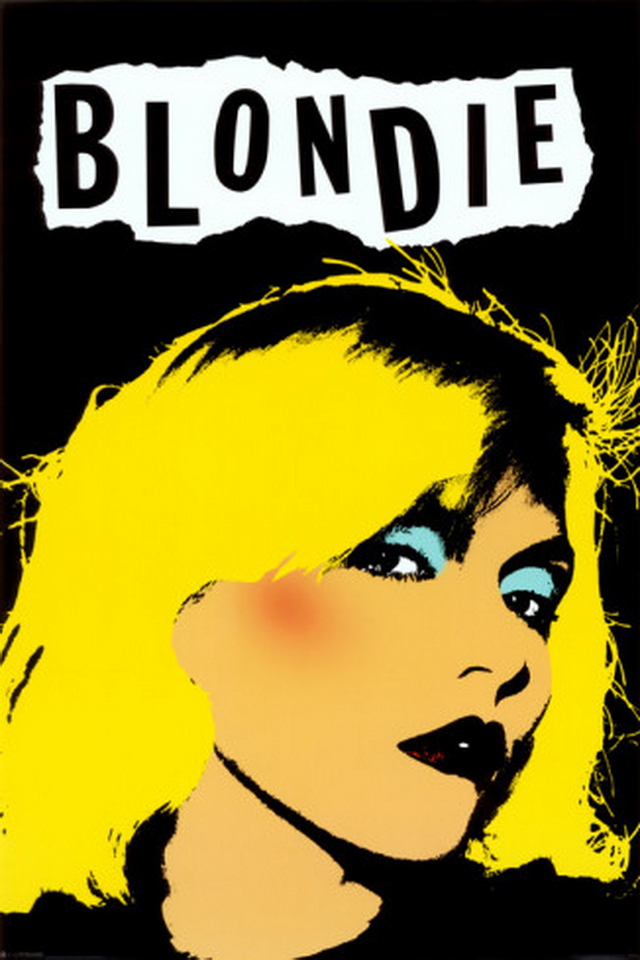 Blondie Punk iPhone Wallpaper Photo