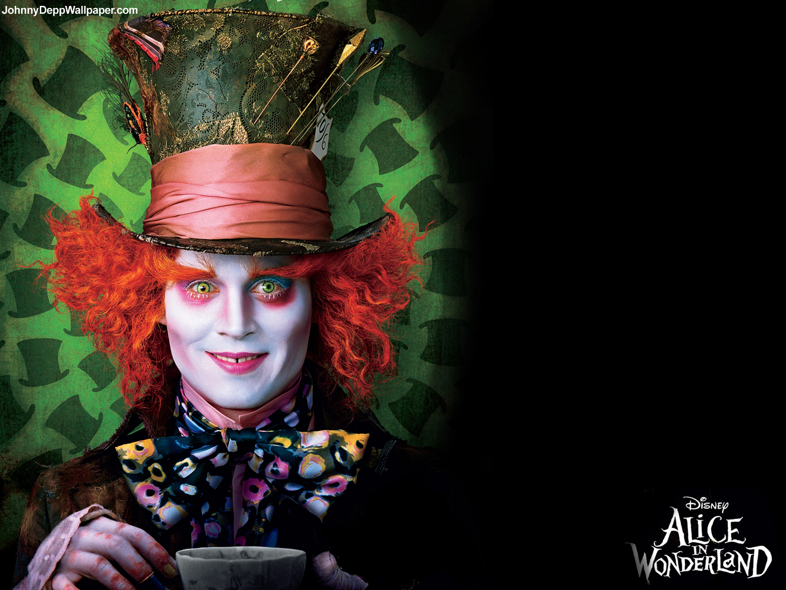 Depp Wallpaper Alice In Wonderland