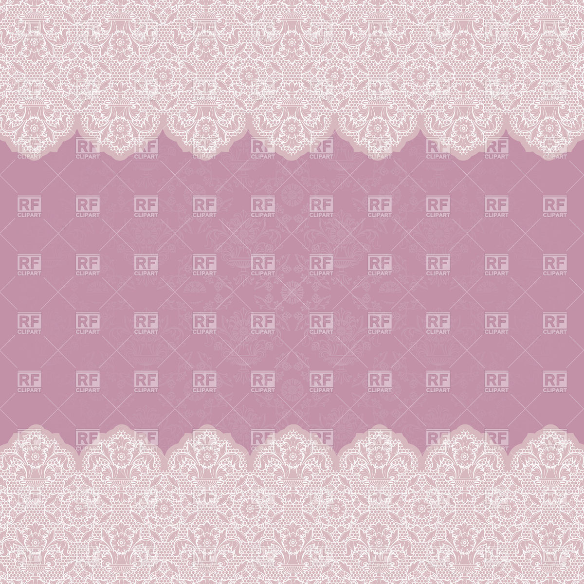 Lilac vintage wallpaper with lacy border download royalty free