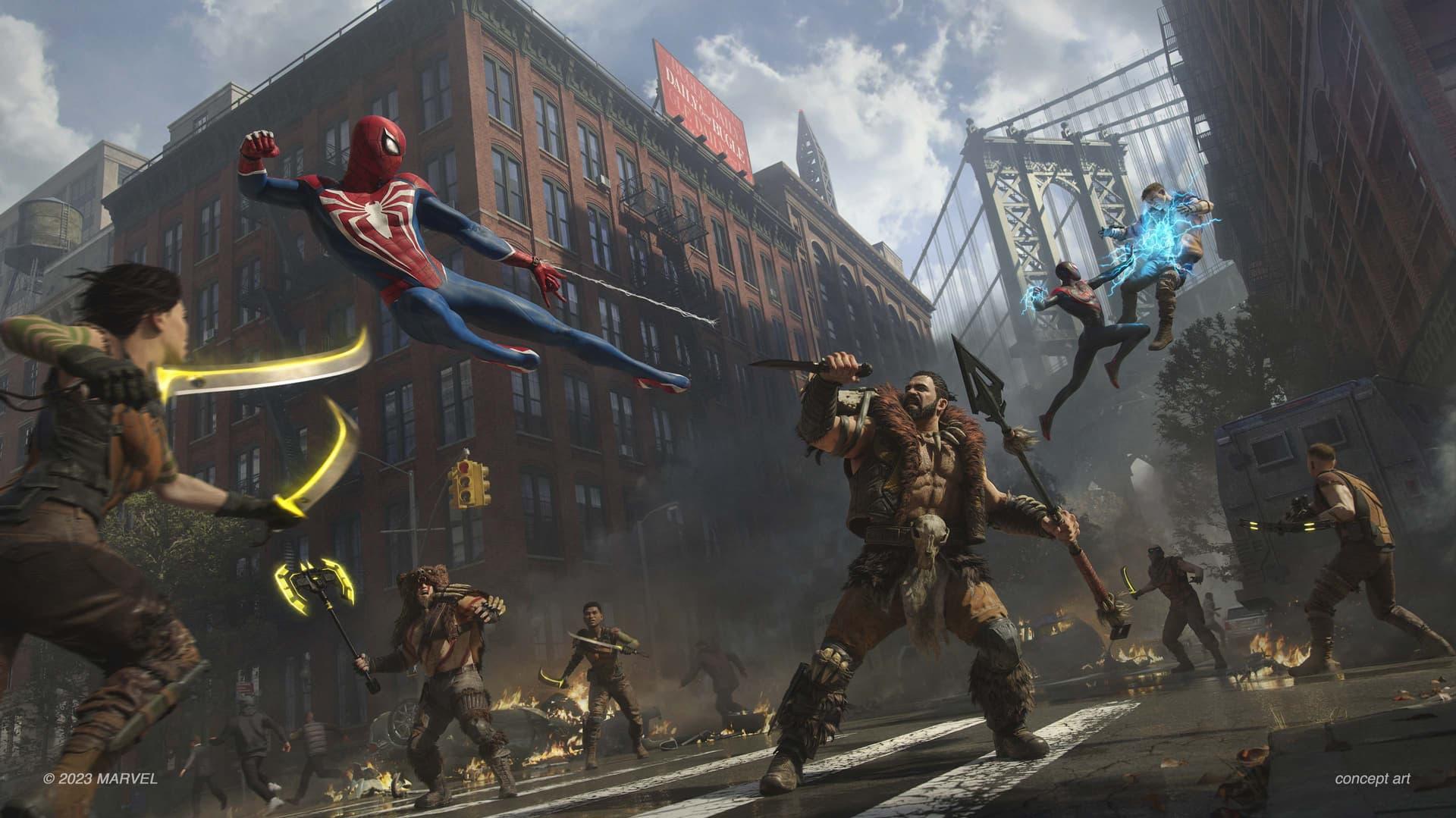 Marvel S Spider Man Arrives Only On Ps5 October