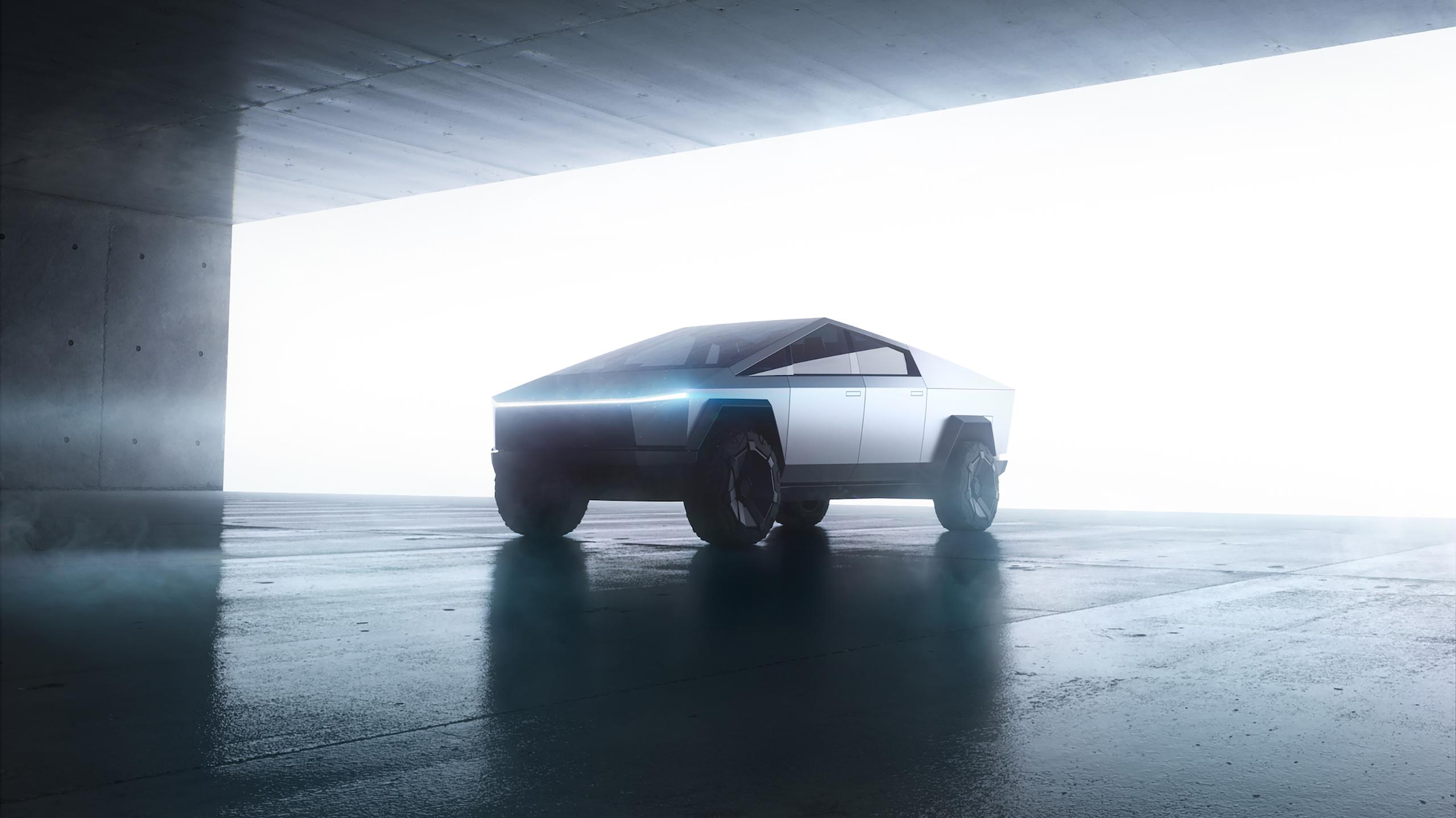 Vehicles Tesla Cybertruck HD Wallpaper