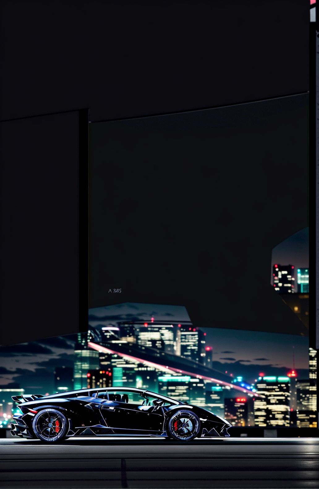 Black Lamborghini Wallpaper