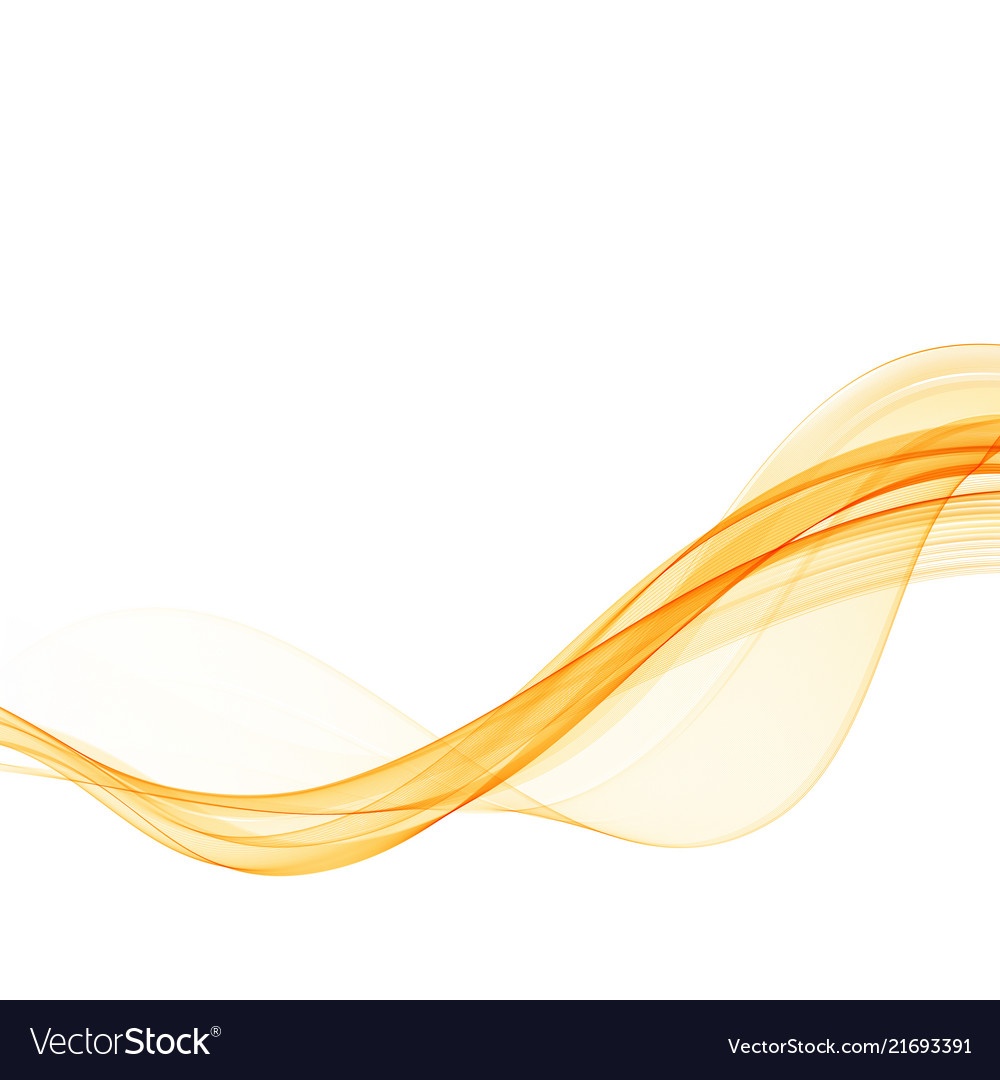 Abstract smoky waves background template Vector Image