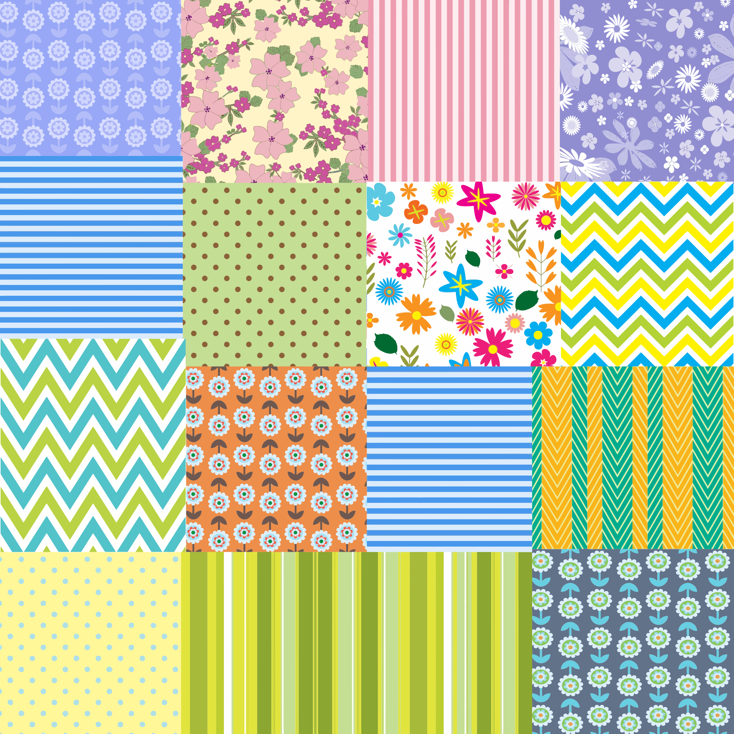 Patchwork Quilt Pattern Background By Gdj