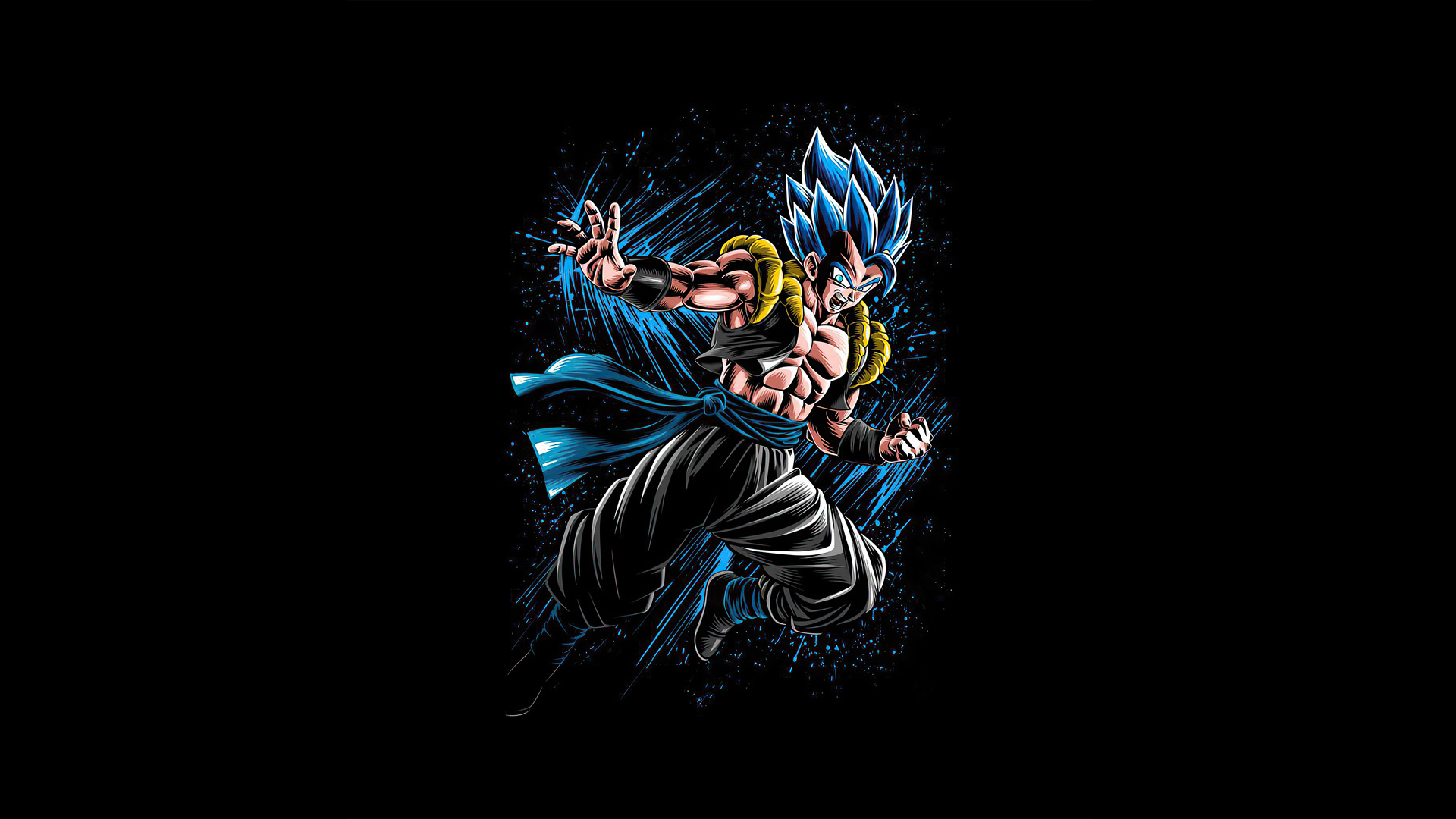 Dragon Ball Z Gogeta 4k Laptop Full HD 1080p Wallpaper