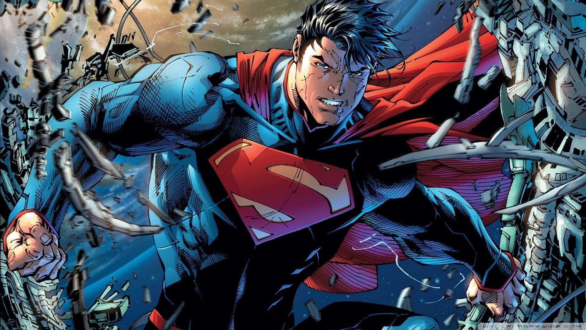 Wallpaper Superman Cartoon 1080p HD Upload At January