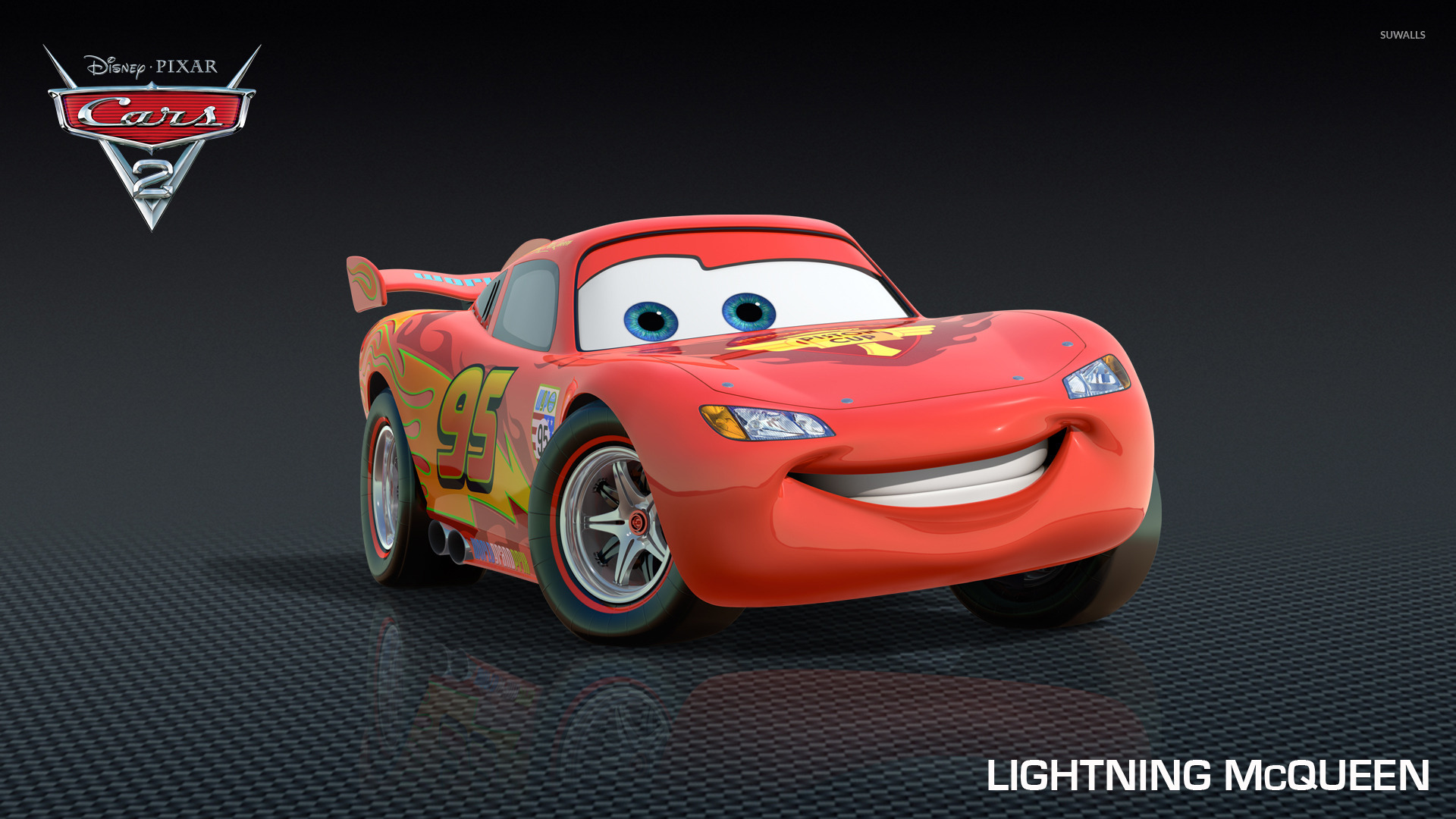 Lightning Mcqueen Cars Wallpaper Cartoon