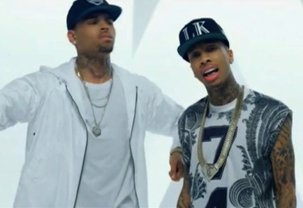 Tyga And Chris Brown Serves Up