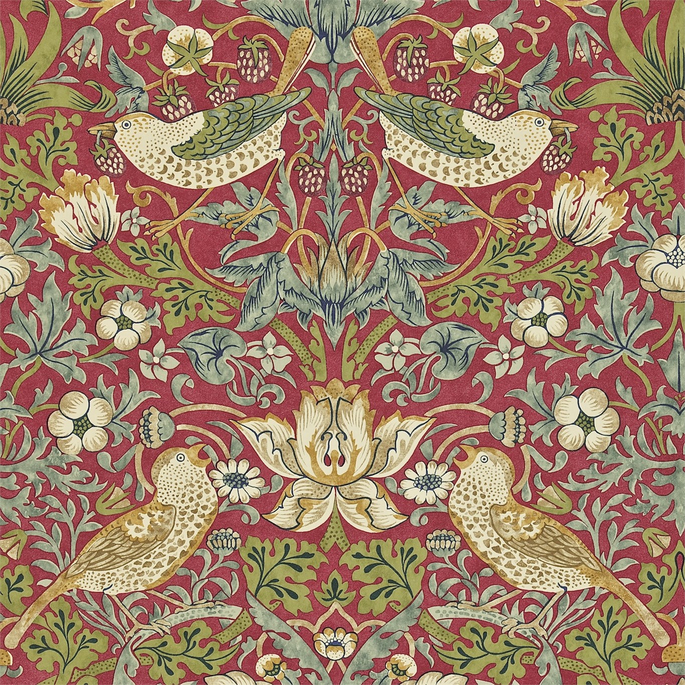 Original Morris Co   Arts and crafts fabrics and wallpaper designs