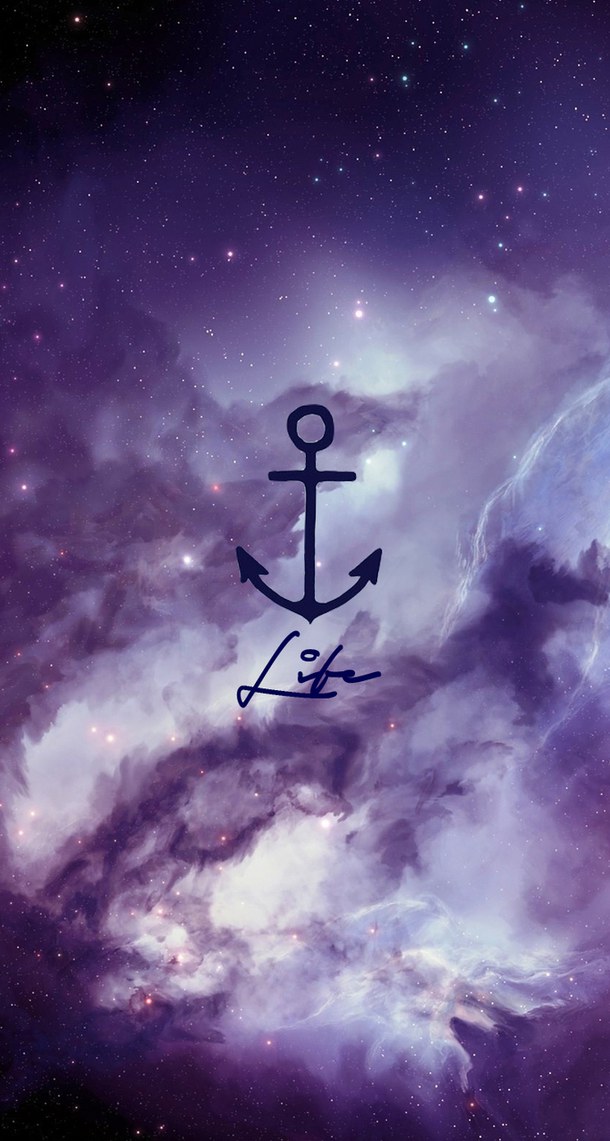 Adorable Amazing Anchor Background Beautiful Clouds Galaxy Life