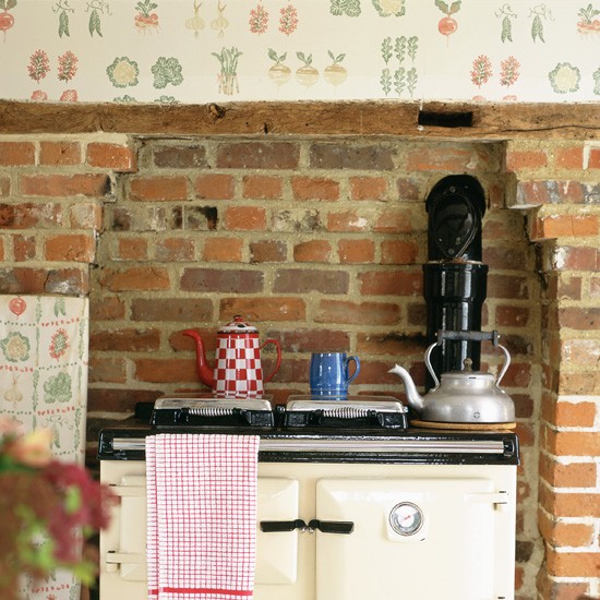 Wallpaper Kitchen Ideas Photo