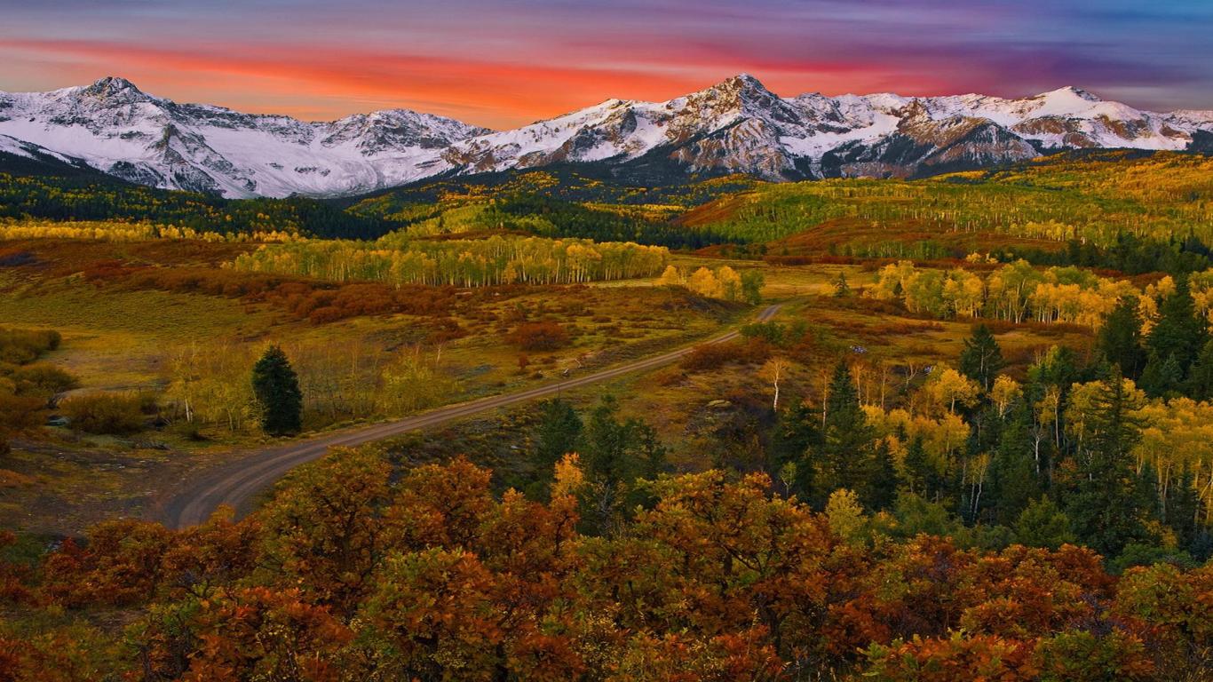 Mountains In Colorado Wallpaper HD