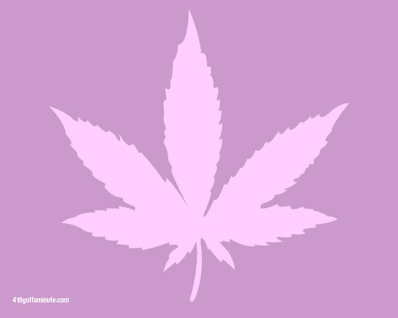 Marijuana Desktop Background Wallpaper Pink Pot Leaf