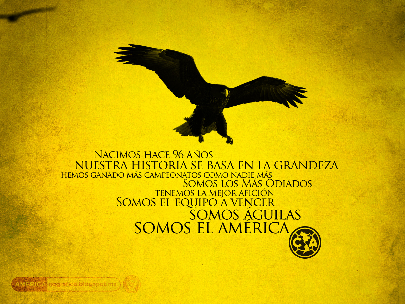 Wallpaper Somos El America Aguilas