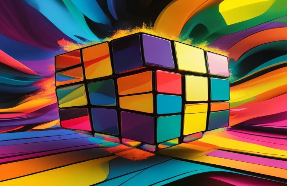 3d Wallpaper Rubix Cube