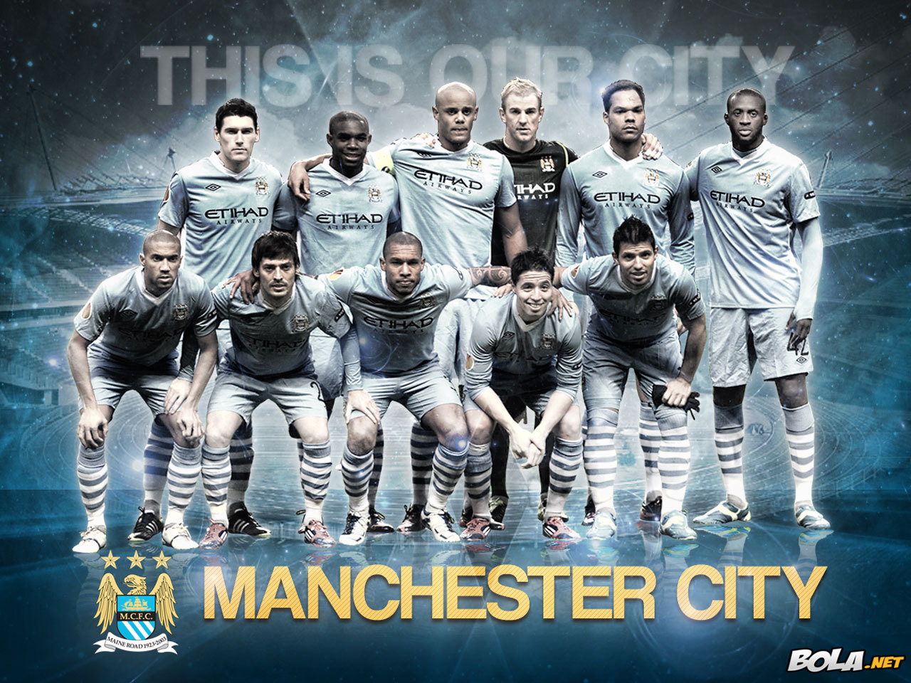 Manchester City Football Club Team Photo