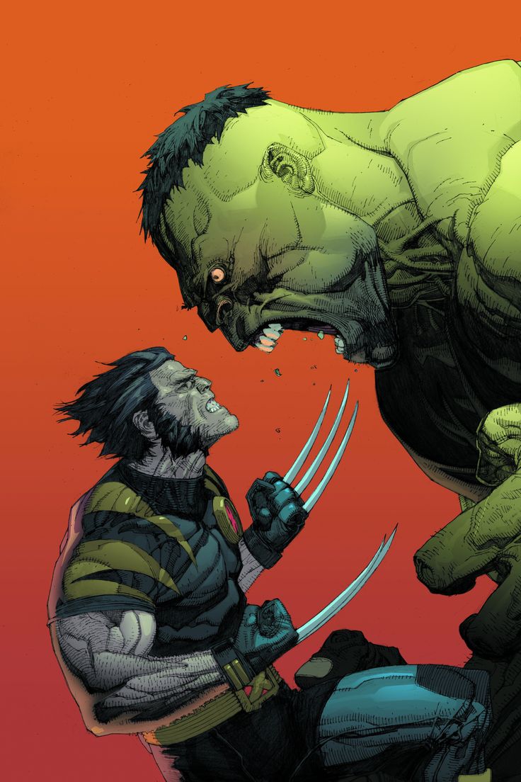 Ics Fan Art Hulk Marvel Wolverine 8k Wallpaper