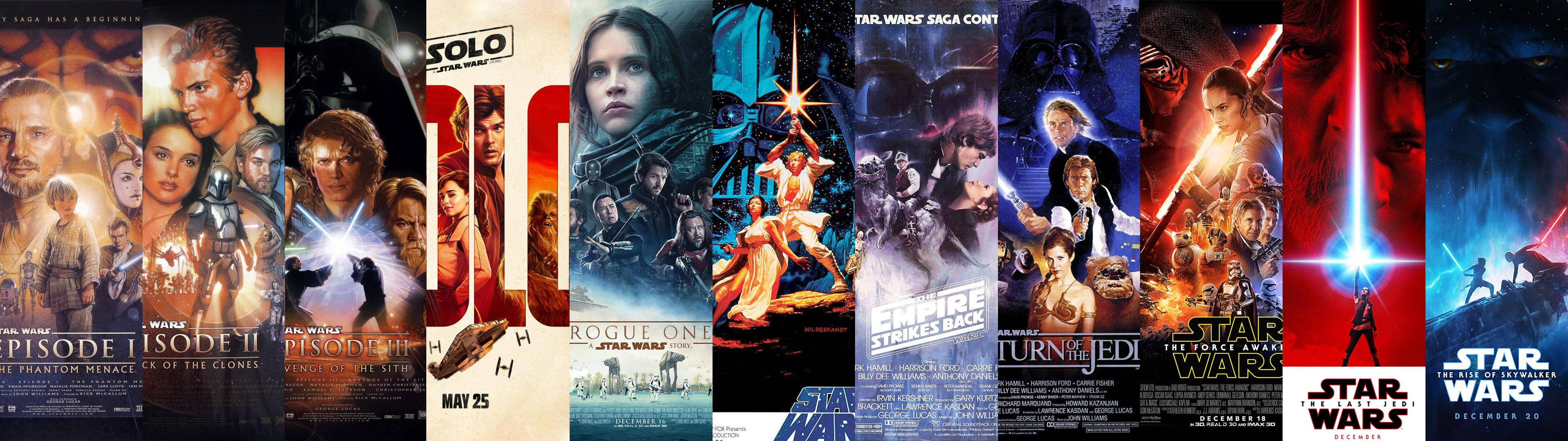 Star Wars Dual Screen Wallpaper