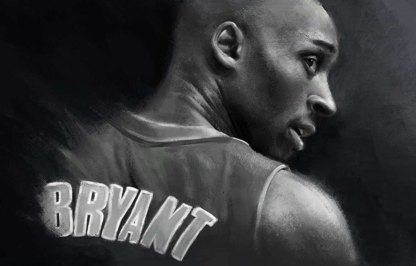 Wallpaper Art Legend Nba Kobe Bryant Basketball Los