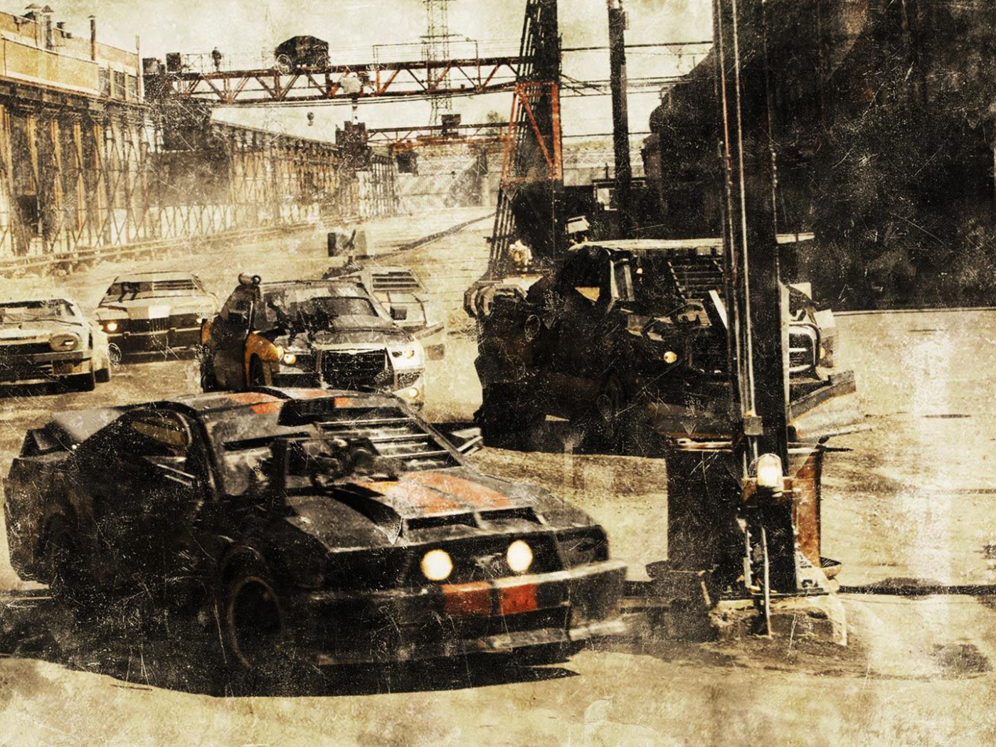 Desktop Wallpaper Death Race Movie Custom Cars HD Image