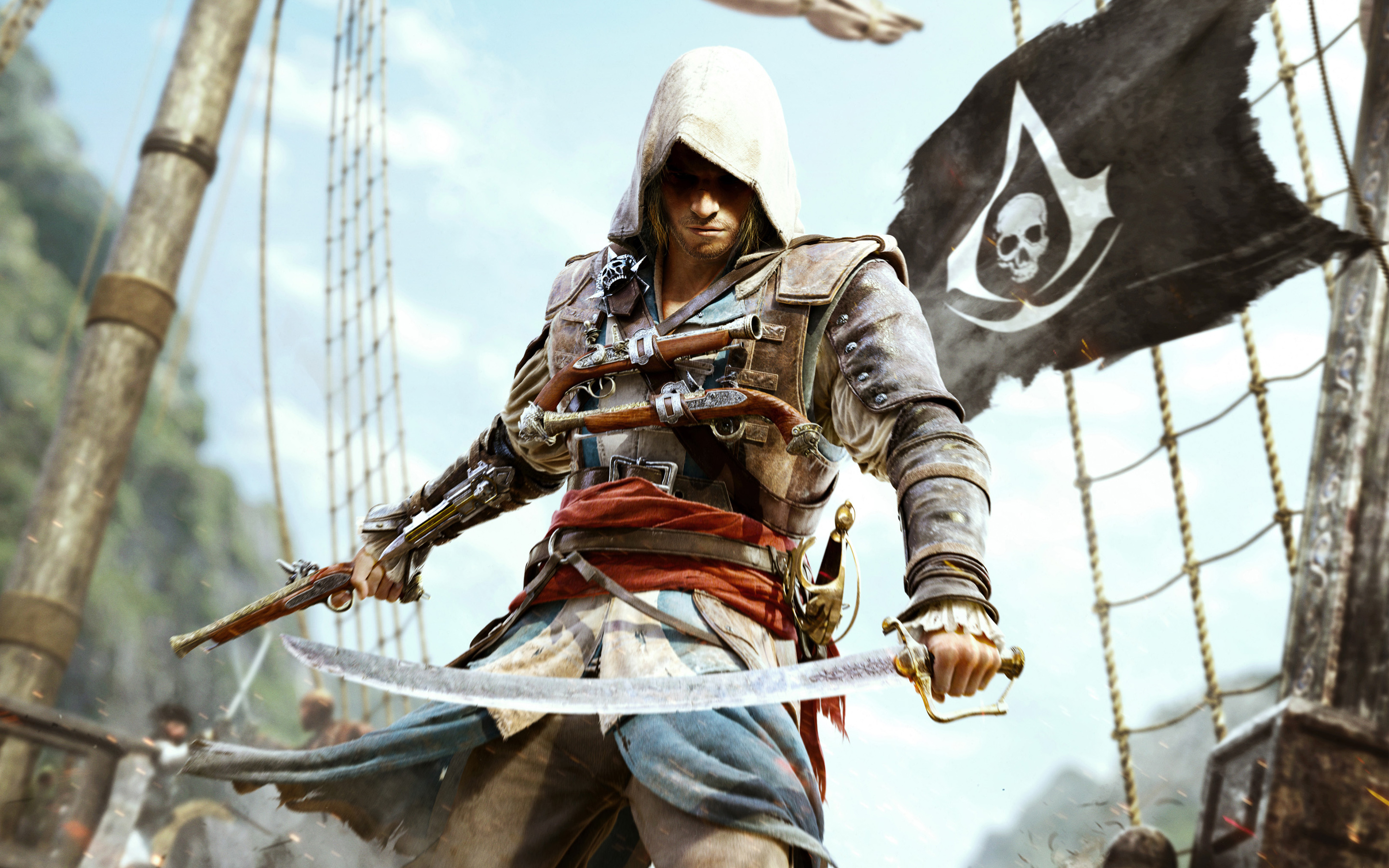 Assassin S Creed Black Flag Game Wallpaper HD