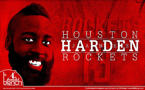 James Harden Fear The Beard Wallpaper X Houston Rockets