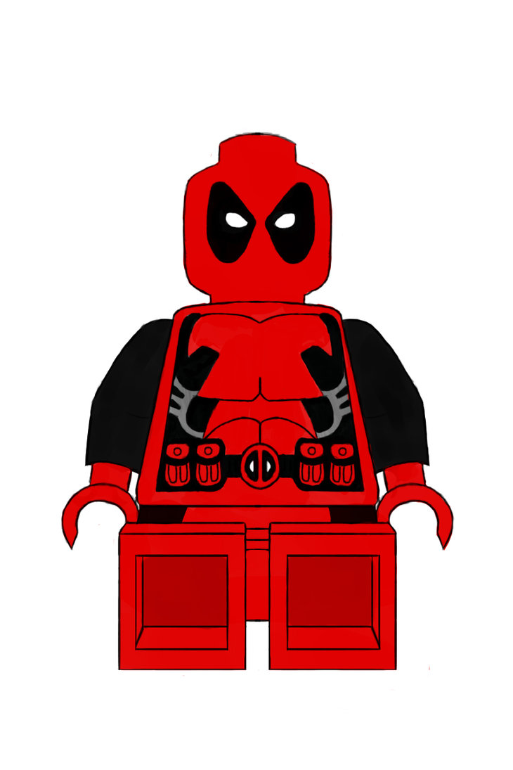 Deadpool Lego By Chanceloth