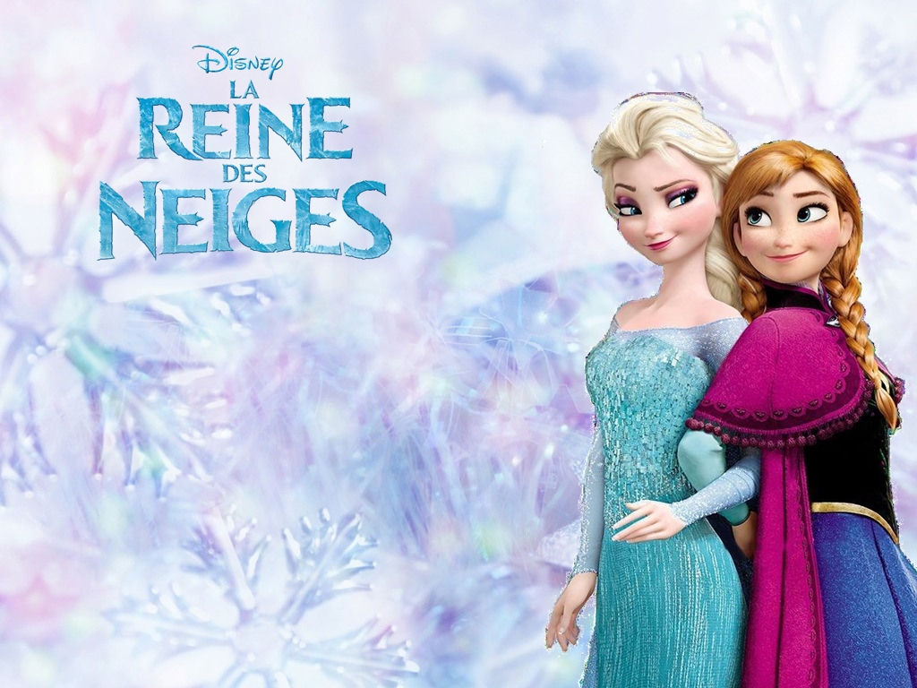 Elsa And Anna The Snow Queen Wallpaper
