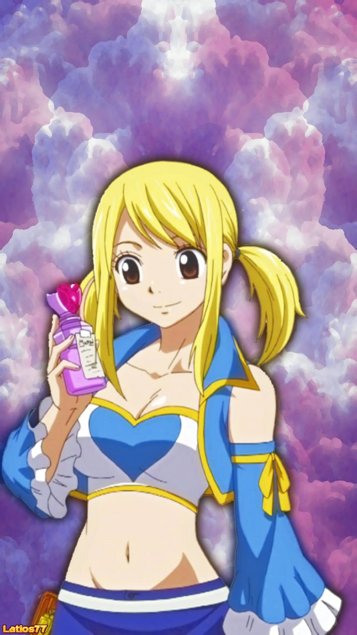 Fairy Tail Lucy X791 iPhone Wallpaper By Latios77