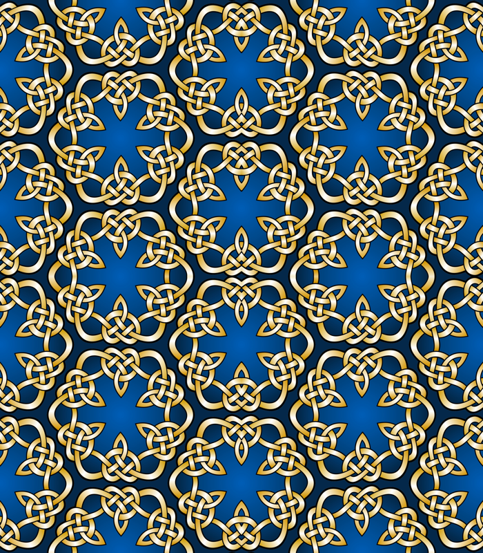Celtic Knot Wallpaper Style Knotted Ornament