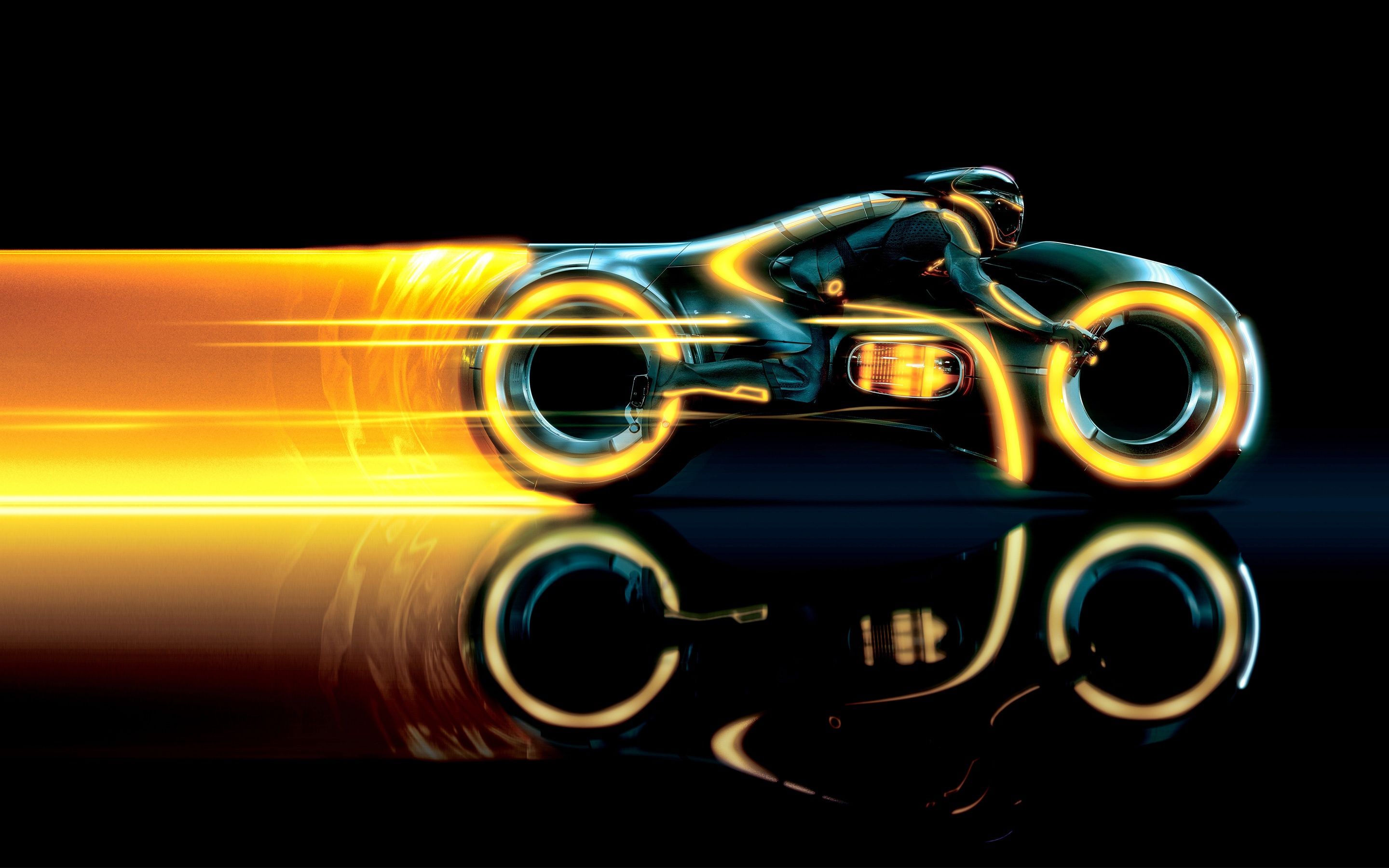 Tron Legacy Image Rinzler Lightcycle Wallpaper And Background