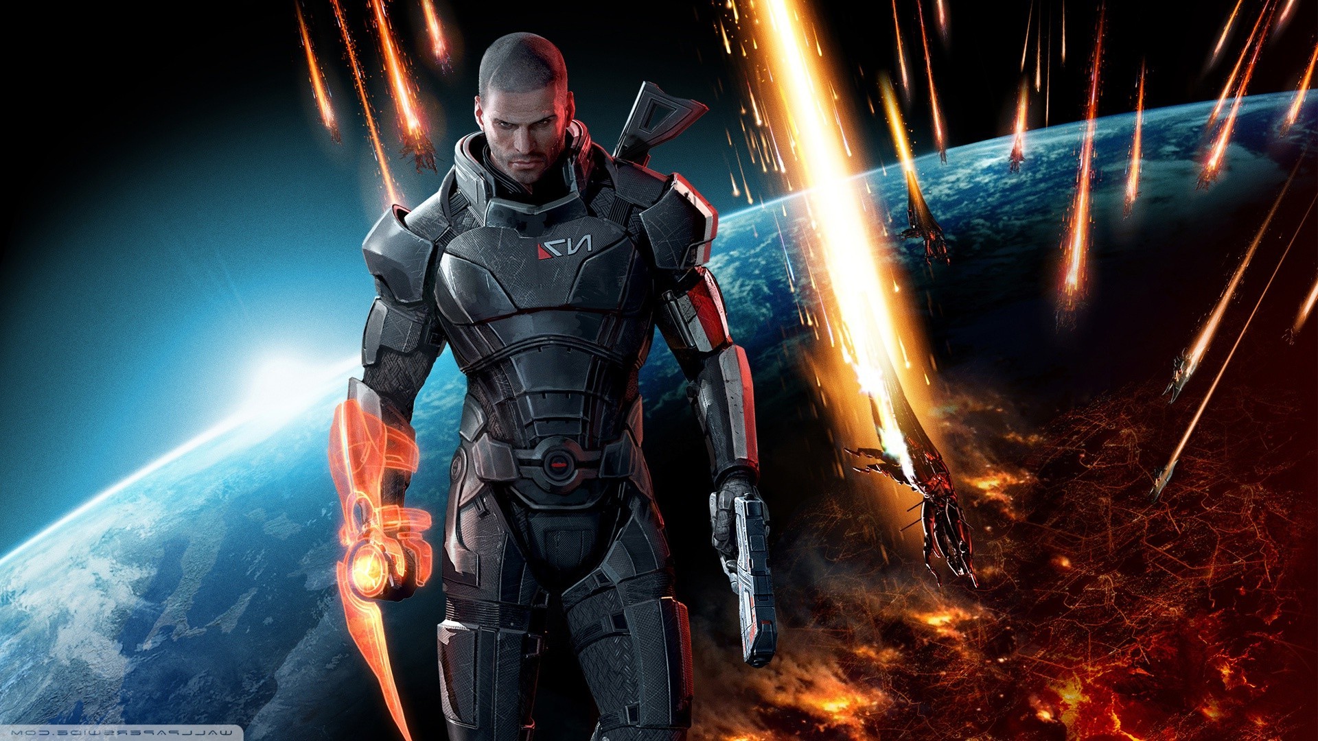 Mass Effect Video Games Wallpaper HD Desktop