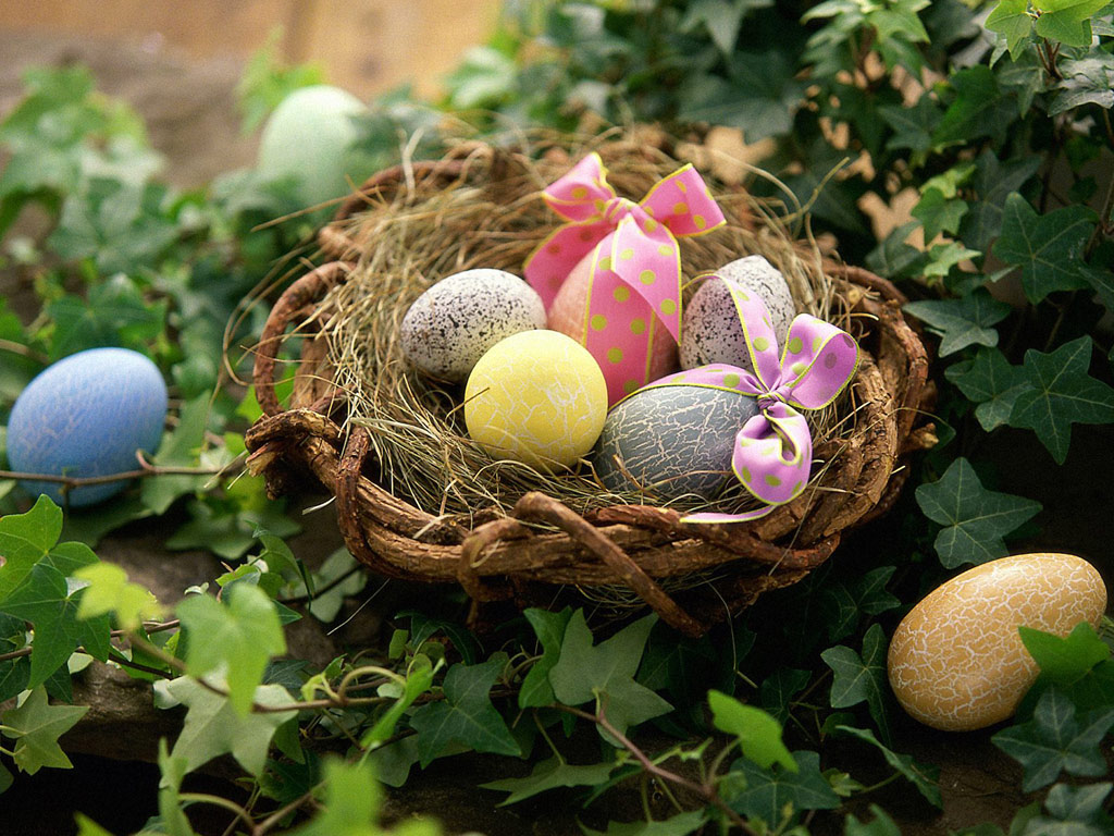 Kb Jpeg Easter Greetings Decorated Eggs Apple iPad Wallpaper
