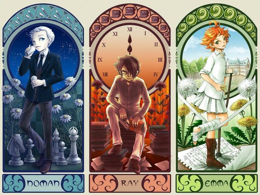 Ray the Promise Neverland Wallpaper atheistic