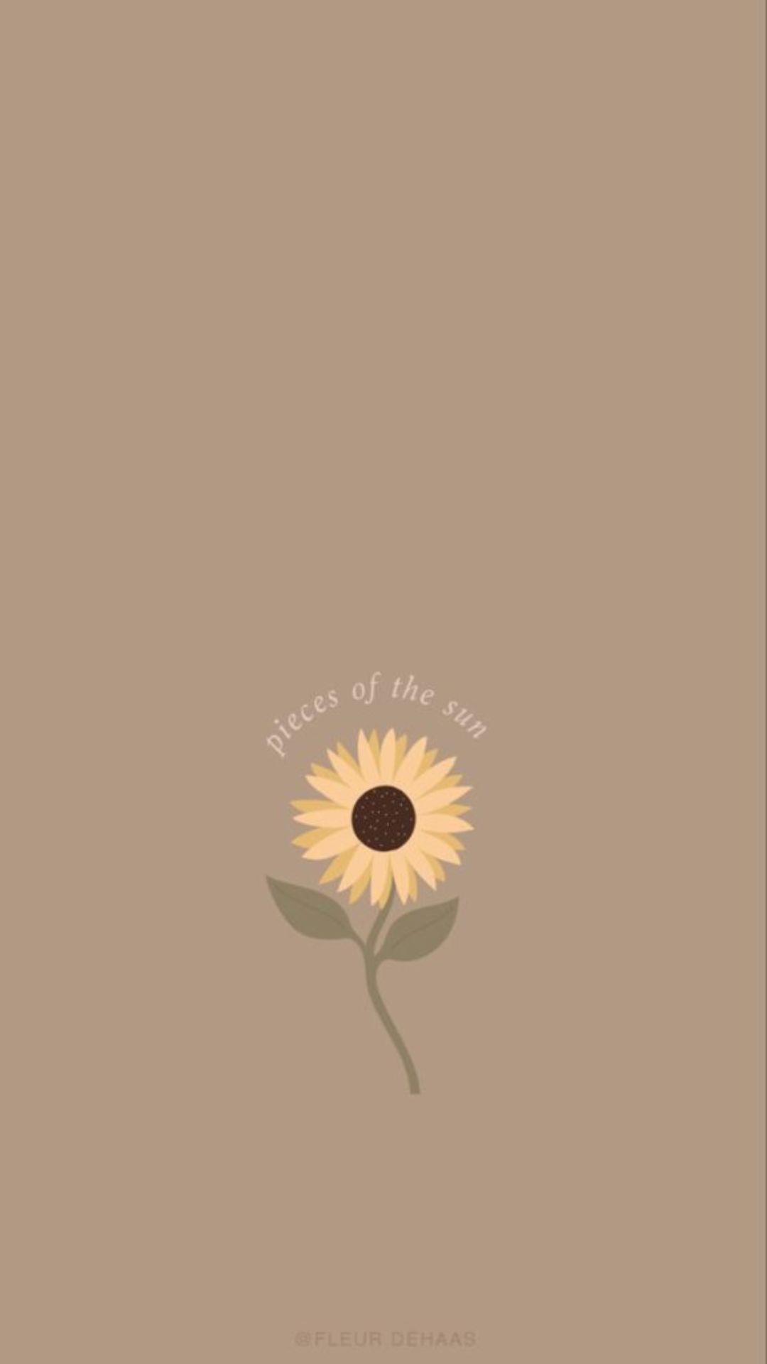 Beige Minimalist Wallpaper
