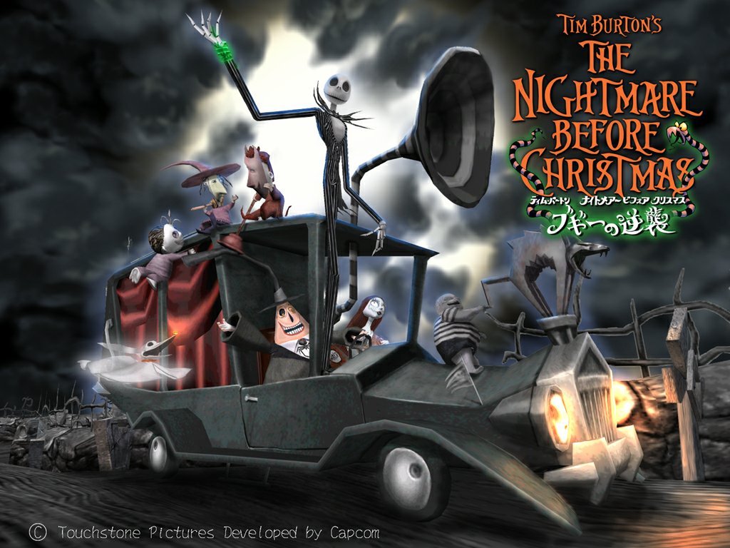 Nightmare Before Christmas Wallpaper Tim Burton Movie Desktop