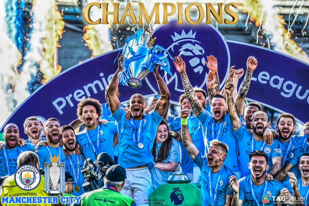 Manchester City Champions Premier League By Jafarjeef On