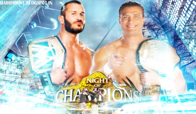 Wwe Night Of Champions Wallpaper Feat Randy Orton Alberto Del