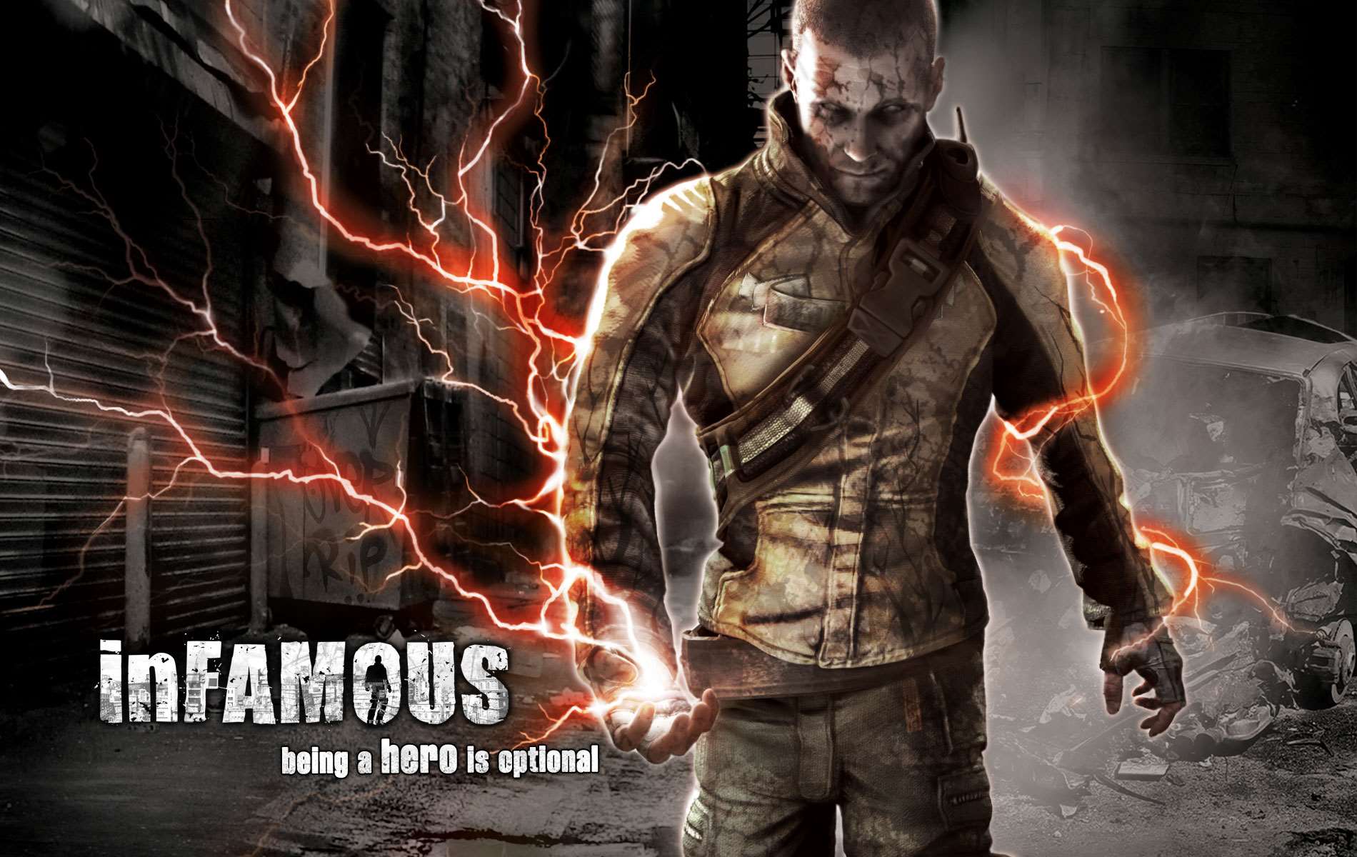Infamous Wallpaper Ps3 Background