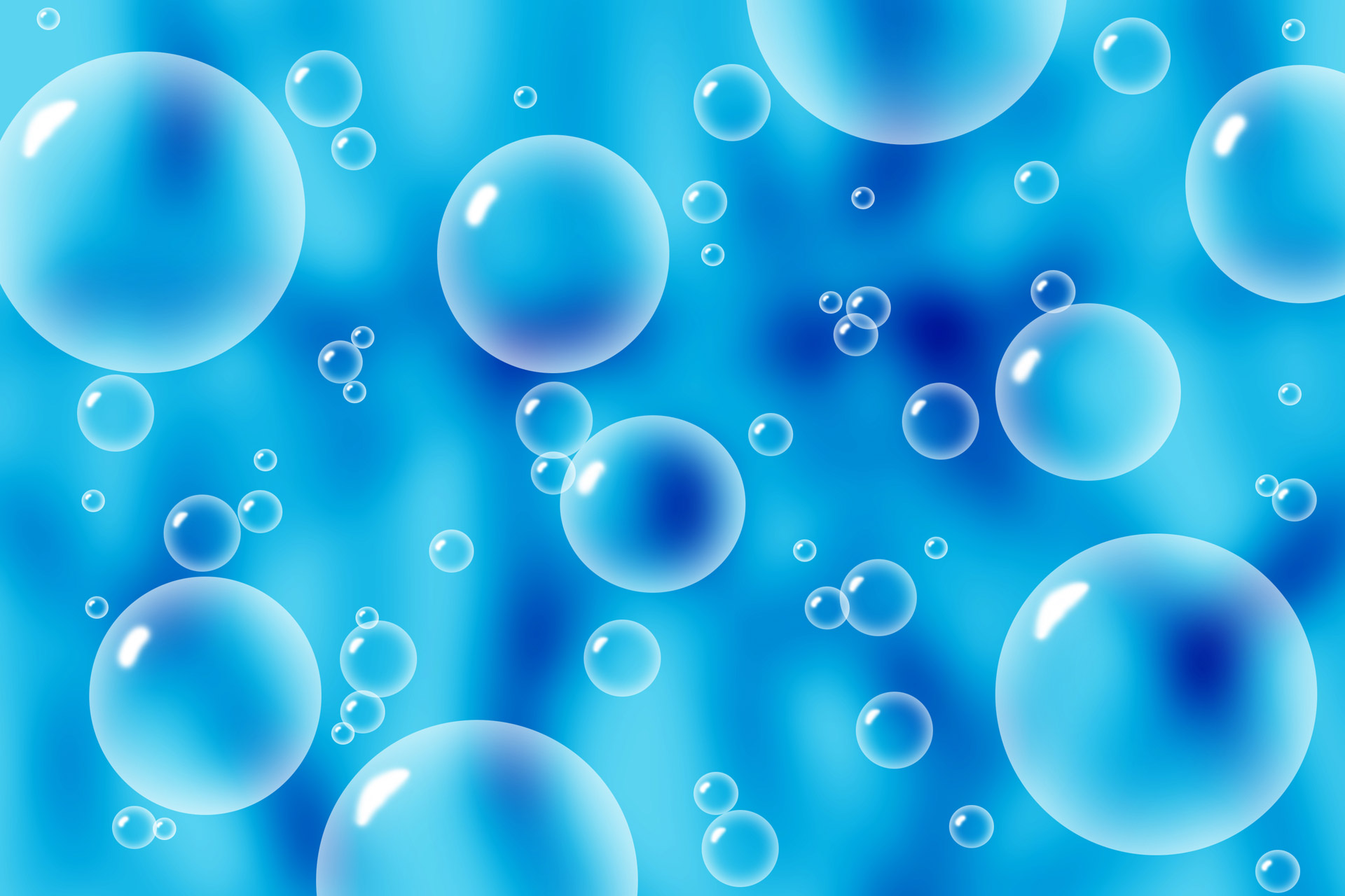 Bubbles On Blue Background Stock Photo HD Public Domain