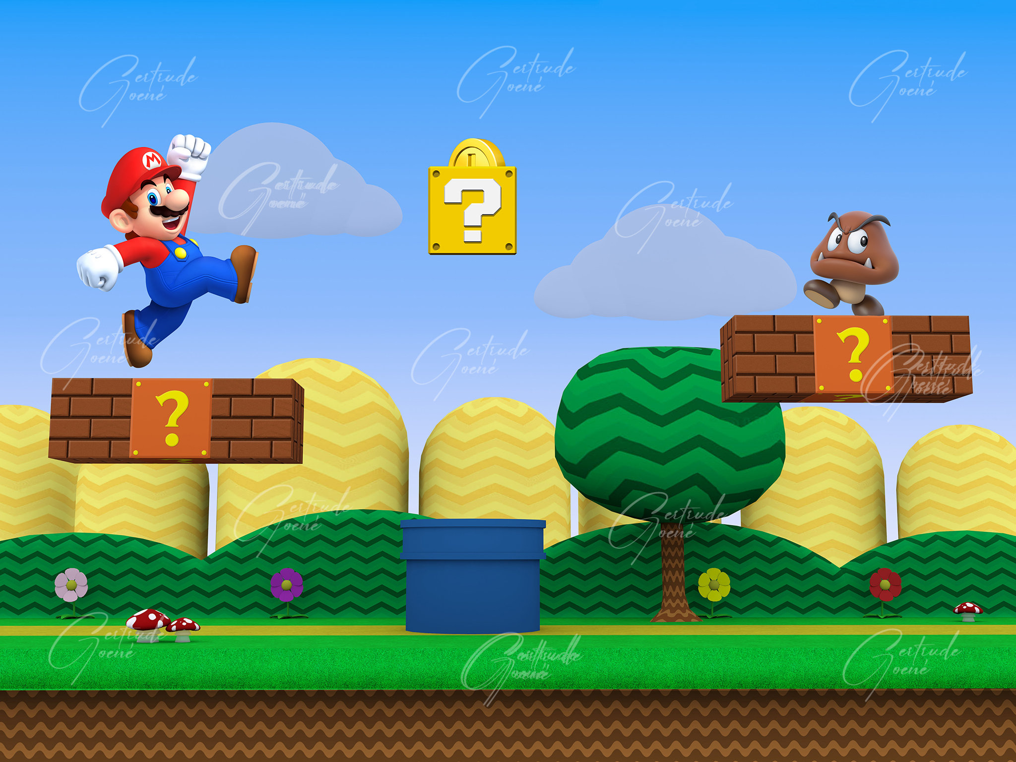 Classic Super Mario Bros Wallpaper
