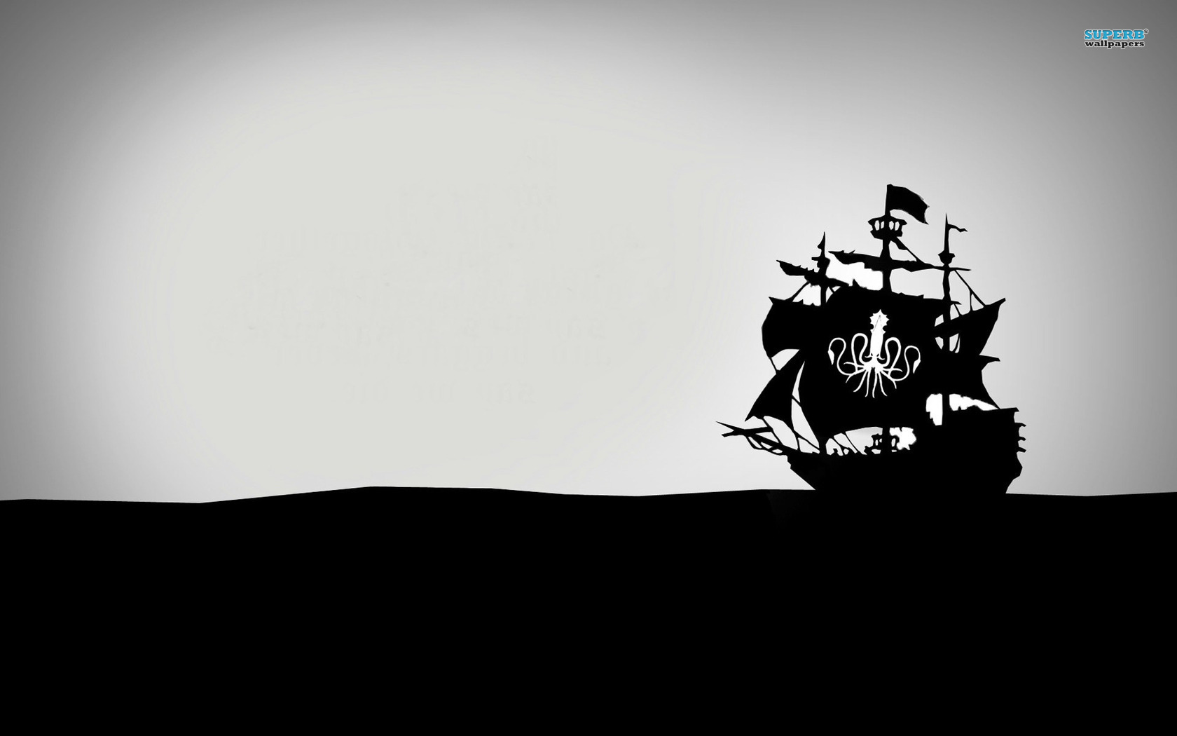 Pirate Ship Wallpaper Vector HD