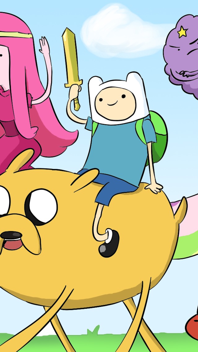 Adventure Time Cast Wallpaper For iPhone