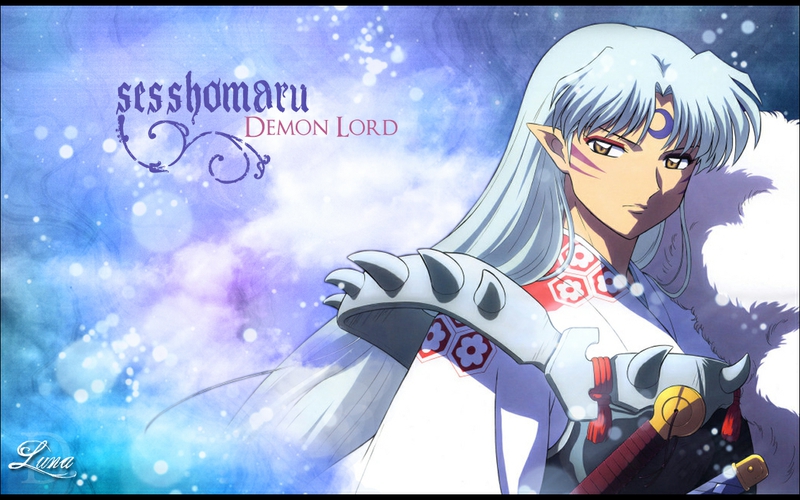 Demon King Inuyasha Sesshomaru Anime HD Desktop Wallpaper