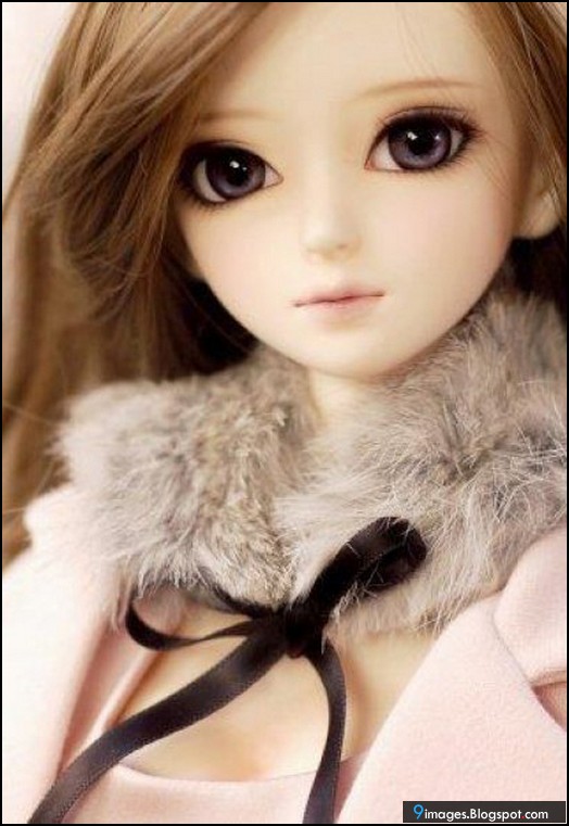 Cute Doll Girl Fashion Pink Hair Style