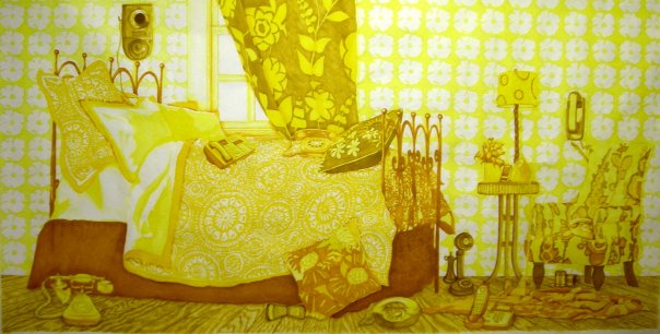 Gothicstories   Artwork  The Yellow Wallpaper
